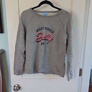 Draper James Gray Knit with Blue Tag